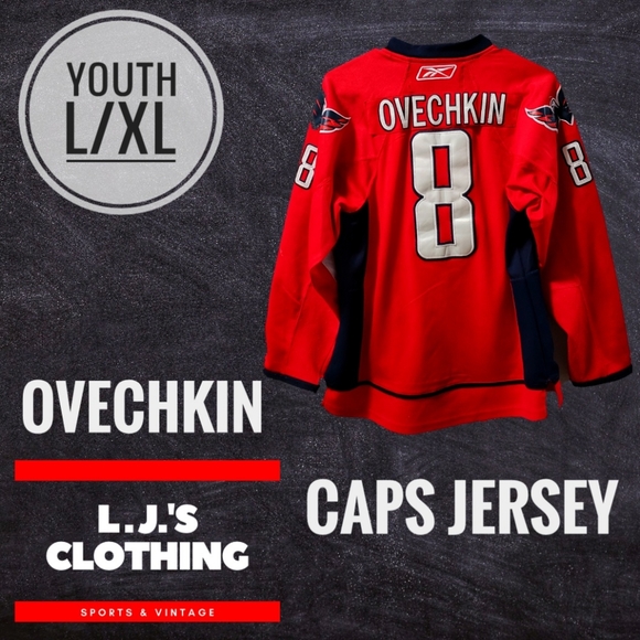 Reebok Other - Ovechkin Washington Capitals NHL Hockey Jersey KID